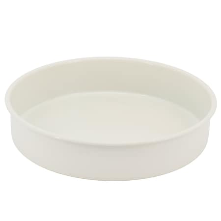 Martha Stewart Everyday Color Bake 8 Inch Carbon Steel Round Cake Pan in Linen 141030.01