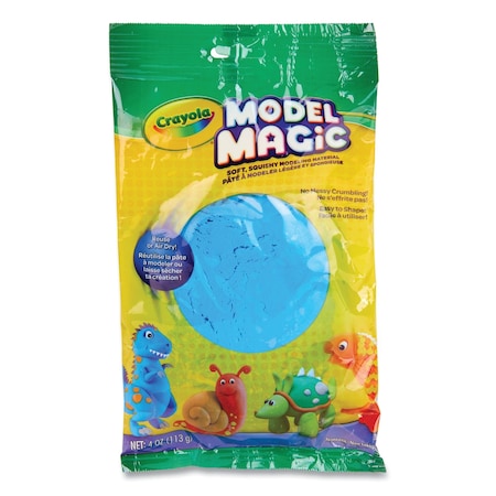Crayola Model Magic Modeling Compound, 4 oz Packet, Blue 57-4442