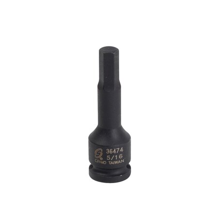 Sunex 3/8 in Drive 5/16 in Hex Impact Socket 36474