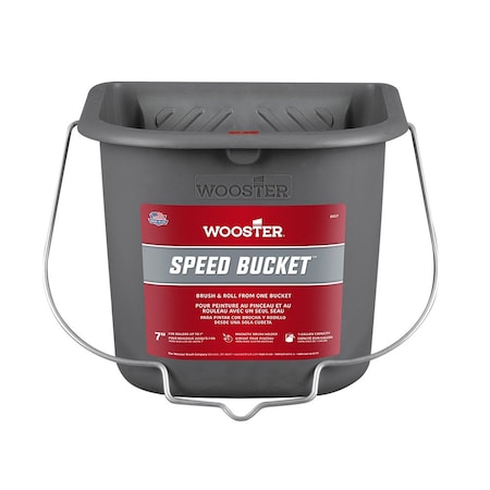 Wooster Polypropylene Paint Bucket, 1/2 gal 8617