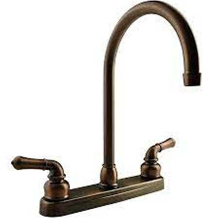 Dura Faucet J-spout RV Kitchen Faucet - Oil Rubbed Bronze DFTDF-PK330HC-ORB