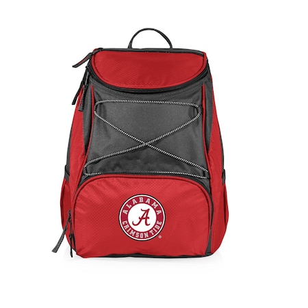 Picnic Time Family Of Brands NCAA Alabama Crimson Tide PTX Backpack CoolerRed with Gray Accents 633-00-100-004-0