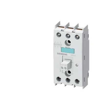 Siemens Semiconductor relay 3-phase 3RF2 30 A / 40 Deg.C 48-600 V / 4-30 V DC 3-phase 3RF2230-1AC45