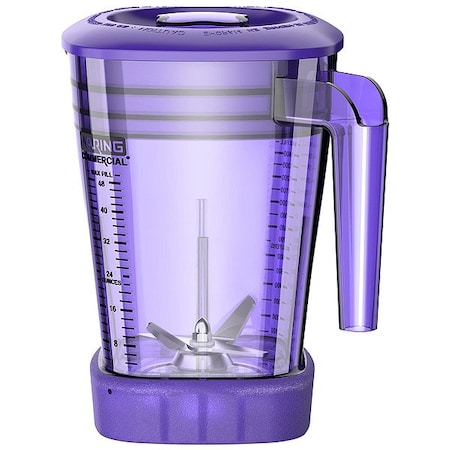 Waring Commercial BlenderContainerAssem, Purple, Copolyester cac93x-10
