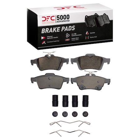 Dfc 5000 Advanced Disc Brake Pad Set,  1551-1564-11