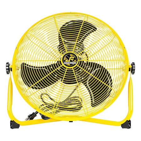 Jan Fan MountedFan, Silver, 18inDia, Steel, 3Blade JF-18F-Y