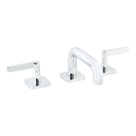 Speakman Low Spout Widespread Faucet, 1.2 GPM, Polished Chrome SB-3123