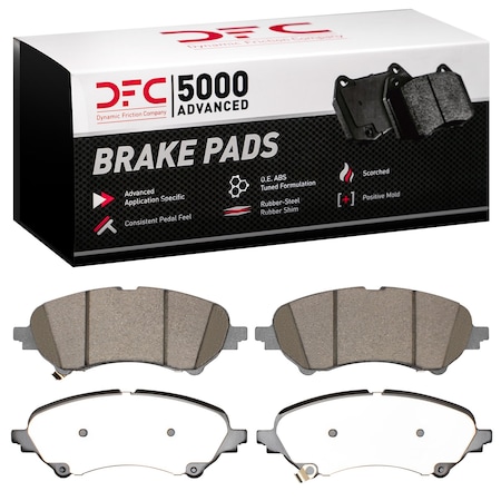Dynamic Friction Co DFC 5000 Brake Pad 1551-2525-00