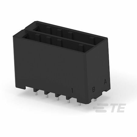Te Connectivity AGASTAT Rectangular Power Connector 10 Contacts Male So 2-917657-5