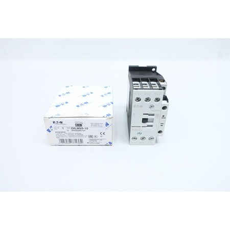 Eaton CONTACTOR 24V-DC 40A 400V-AC 15HP DILM25-10 XTCE025C10T
