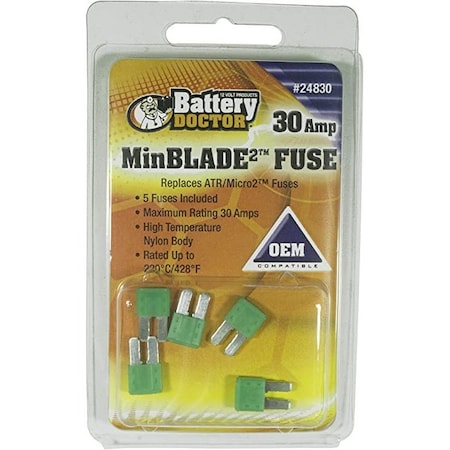 Battery Doctor Trailer Connector-16 in Wire Set-Red Bla 24830