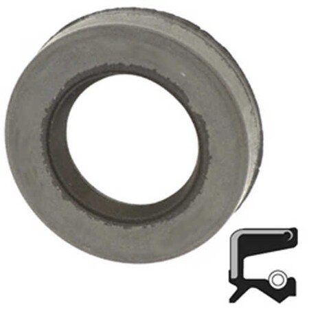 Timken 1 in. Shaft Dia, 1-3/8 in. Housing Bore, 1/4 in. Nominal Width, Nitrile Lip 252277