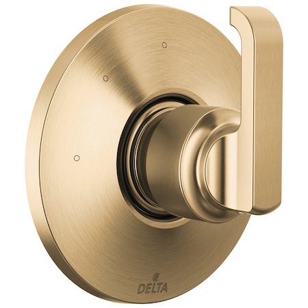 Delta Tetra 3-Setting Diverter Trim In Lumicoat Champagne Bronze T11889-CZ-PR