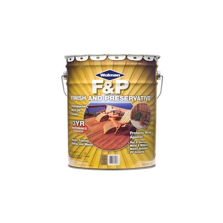Rust-Oleum Wolman 640 Oz Golden Pine Exterior Wood Stain Finish And Preservative 14425
