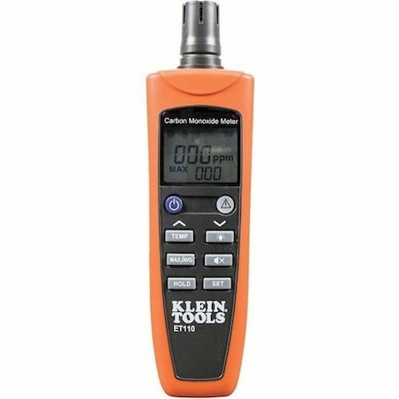 Klein Tools Carbon Monoxide Detector with Carry Pouch and Batteries ET110