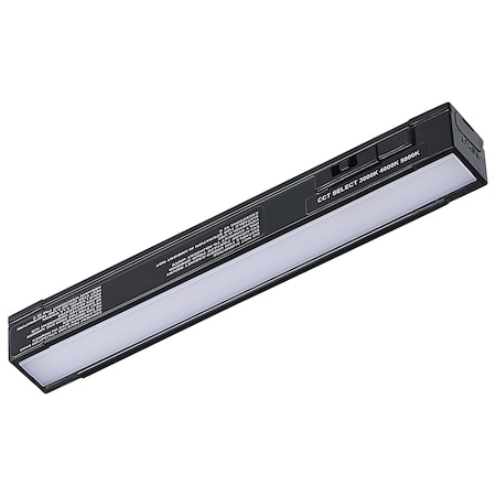 Nuvo 2 Watt 6-Inch LED Under Cabinet - 30K/40K/50K CCT Selectable - Black Finish - 120 Volt 63/451