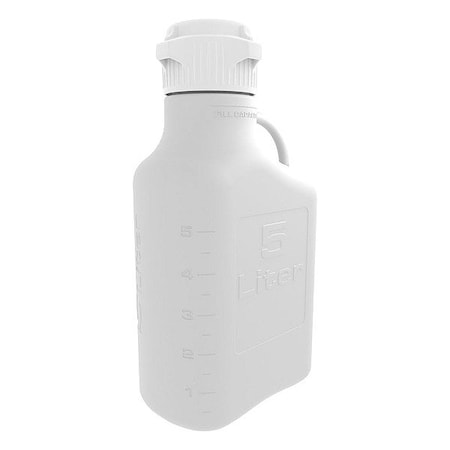 Zoro Select Carboy, HDPE, 417 mm H, White 152-1211-OEM