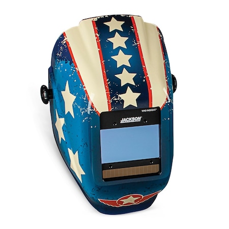 Jackson Safety Insight Vari AutoDark Welding Helmet, HLX UltraLite Stars Scars 46101