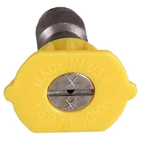 Mi-T-M AW00180150 3.0 Orifice High Pressure Nozzle 15 Degrees Yellow 164720