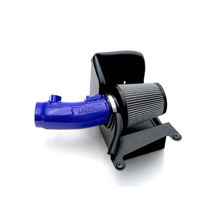 Hps Performance Air Intake Kit with Heat Shield, Blue, 827-741BL