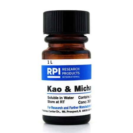 Rpi Kao and Michayluk Medium, Powder, Makes 1 Liter K20100-1.0