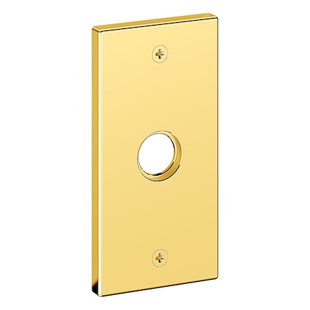 Baldwin Baldwin 5in Contemporary Single Dummy Rose Unlacquered Brass Finish R052031IDM