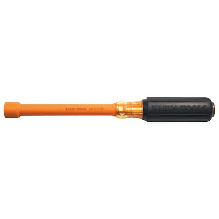 Klein Tools 9/16-Inch Insulated Nut Driver 6-Inch Hollow Shaft 646-9/16-INS