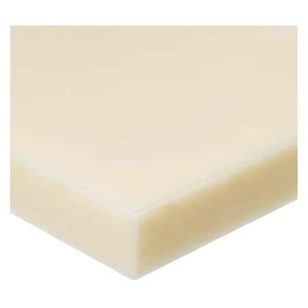 Zoro Select Off-White Sheet Stock 24 in L x 24 in W x 2 in Thick BULK-PS-NYL-28