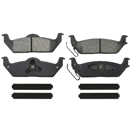 Wagner Brake SevereDuty Rear Disc Brake Pad Set,  SX1012