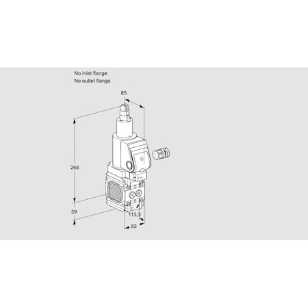 Honeywell Kromschroder VAS3-/LQSR KS88032022