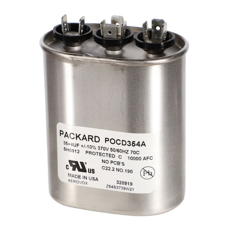 Diversitech TITAN HD 35+4MFD, 370V, OVAL POCD354A