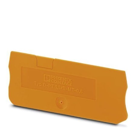 Phoenix Contact D-PT 1 5/S-MT-0 8 OG End cover Length: 3210304