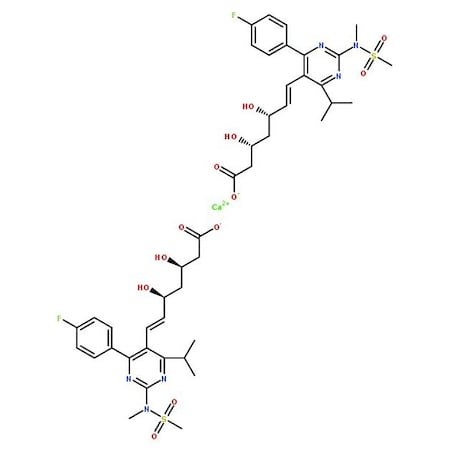 Ak Scientific Rosuvastatin calcium (50mg), CAS 147098-20-2 F360-50mg