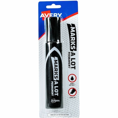 Avery Marks A Lot Permanent Markers, Jumbo Des 24138