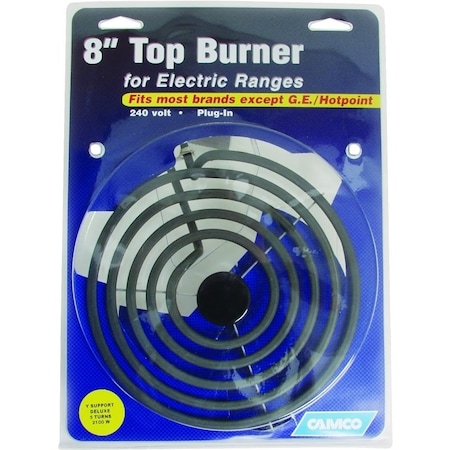 Camco 00 Top Burner, 240 V, 2100 W, Plug 253