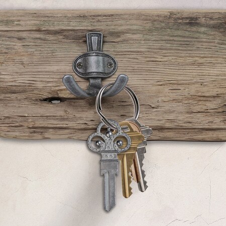 Lucky Line Forged Skeleton Key Shapes Decorative House Key - KW1 B303K