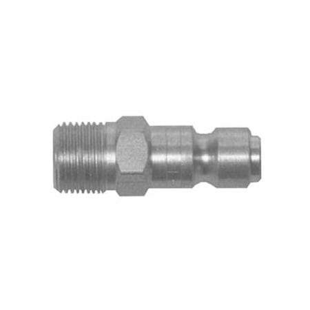 Dixon Valve Air Chief Automotive Quick Connect Fittings, 1/4 in (NPT) M, Steel Plug 238-DCP1