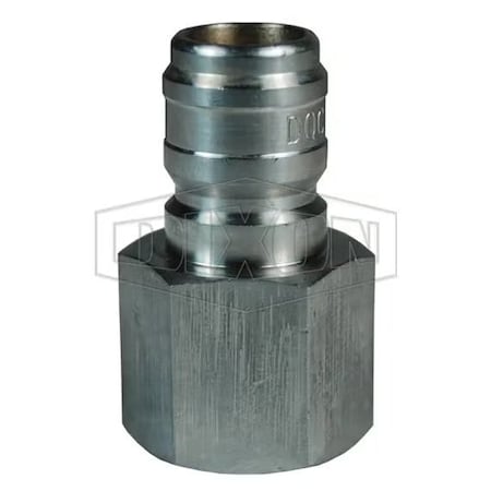 Dixon E Series Pressure Wash Straight Through Interchange Female Plug, 1-1/4 in x 1-1/4-11-1/2 Nominal, Fe E10F10-S