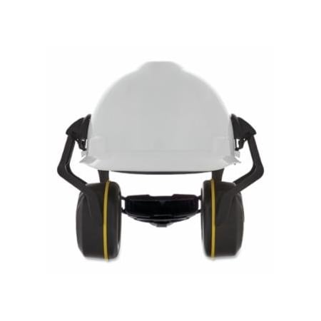 Msa Safety V-Gard Helmet-Mounted Hearing Protection Earmuff, 27 NRR Black/Red 454-10190357