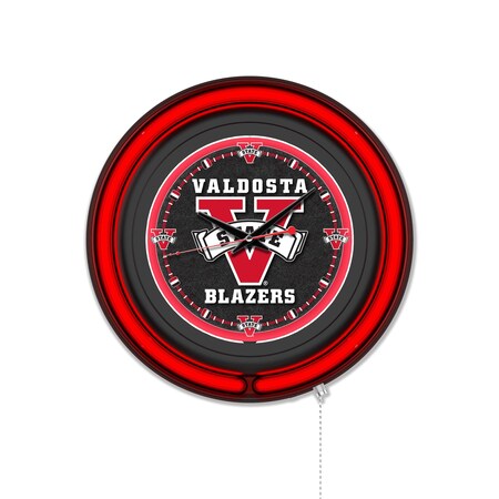 Holland Bar Stool Valdosta State University 15 Double Neon Wall Clock Clk15BK