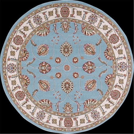 Nourison 18412 Modesto Area Rug Collection Bl 5 ft 3 in. Xround Round 99446184122