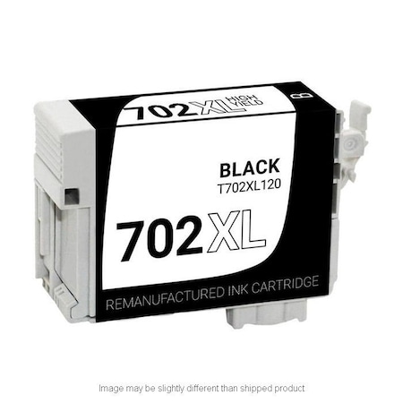 Epson Replacement, BLACK Compatible InkJet Ink, 1,100 page yield T702XL120-S