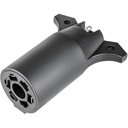 Towsmart 7-Way Round Blade To 4-Way Flat Trailer Wiring Connector 1422