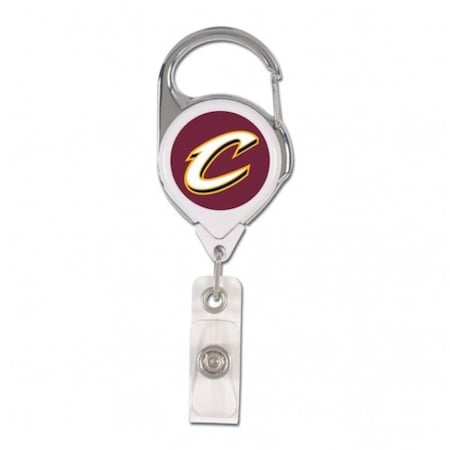 Caseys Cleveland Cavaliers Badge Holder Premium Retractable 3208547105