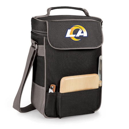 Picnic Time Family Of Brands NFL Los Angeles Rams - Duet Wine & Cheese Tote 623-04-175-334-2