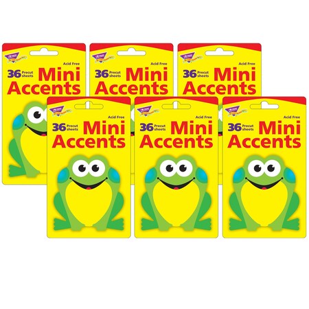 Trend Frog Mini Accents, 36-Piece Set, 6PK T10504