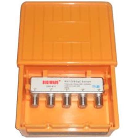 Digiwave DGS - 41K - 4x1 Diseqc Switch - Full Case - Waterproof DI300786