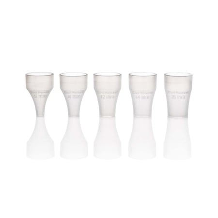 Jorgensen Laboratories Cool Renewal, Plastic Isolation Funnels, Assortment, 50PK J1401D10