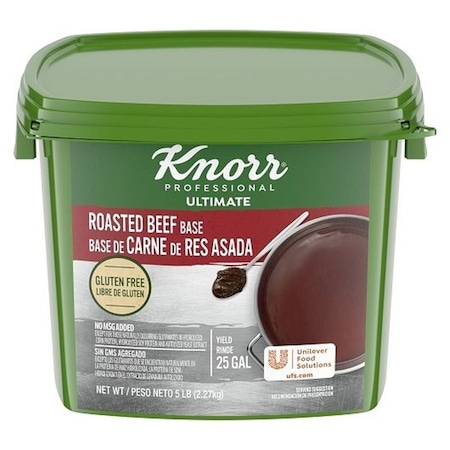 Knorr Professional Ultimate Roasted Beef Stock Base, 5 Pound, 4PK 84149984