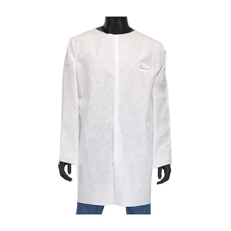 Pip PosiWear M3 Lab Coat, No Pockets, 50 gsm, 30PK C3818/L